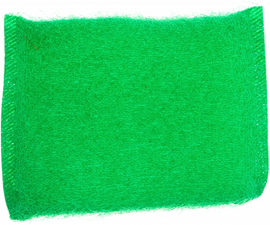 Губка из поролона в ворсистой сетке HomeQueen - Вид 1