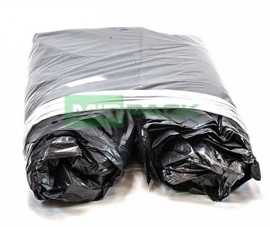 Мешки для мусора 360 литров, 50 мкм, черные, ПВД в пачках - Вид 4